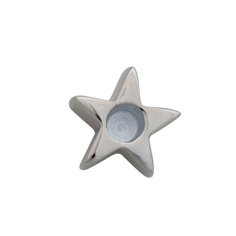 Porte-conique en aluminium Nickel Cast Star, H 1,5 po x l 2,5 po x P 2,5 po