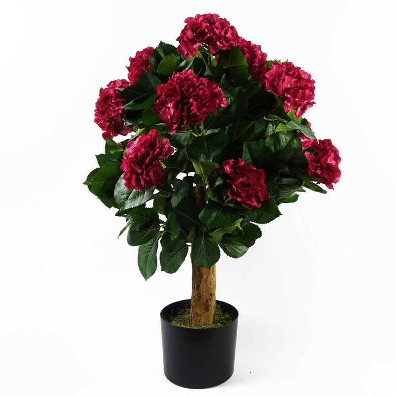 Faux Plant in Pot Liner, 75 H x 50 W x 50 D cm, Pink