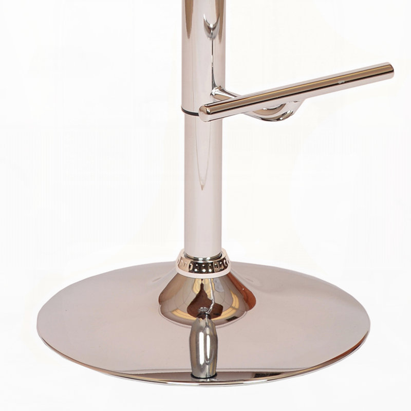 Tabouret de bar pivotant en similicuir
