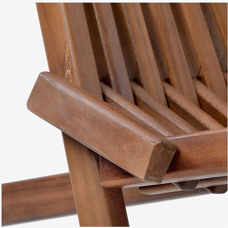Chaise pliante en bois