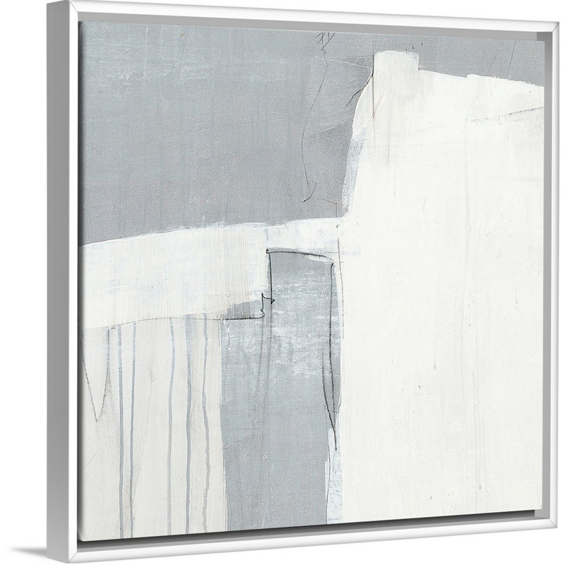 "Bordeaux II" par Joshua Schicker, reproduction d'art graphique sur toile, H 26 po x l 26 po x P 1,75 po
