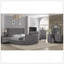 Grand lit capitonné en cristal de style moderne en bois-500645478