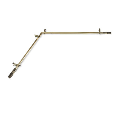 Tringle à rideaux simple 0,75 po Fratessa