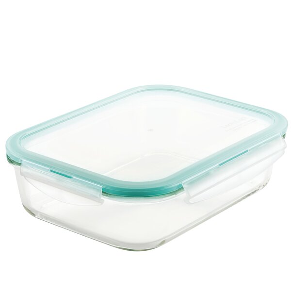 Lock & Lock Purely Better 68-Oz. Glass Rectangular Food Storage Container