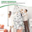 Arbre de Noël blanc avec fil mémoire, arbre en PVC artificiel à charnière 328 pointes-413110139