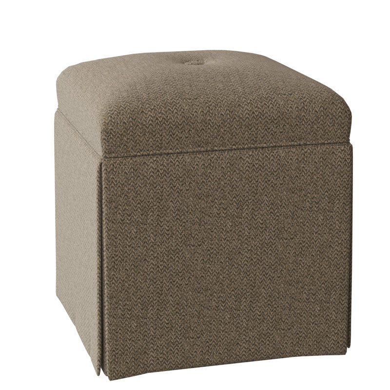 Linden Square Ottoman, Tobacco, Sage (8789 30)