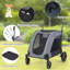 Poussette pour chien Costway-101184198