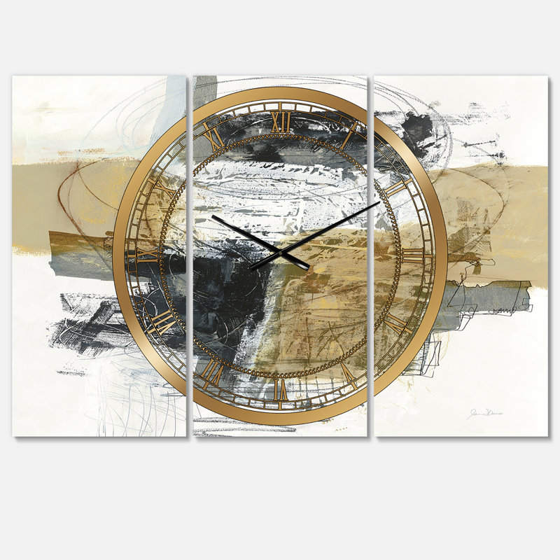 Glam Cream Dream II - Horloge murale moderne
