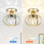 Crystal Semi Flush Mount-83374442