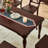 Antique solid wood table set-111537423