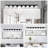 8 Light LED Bathroom Vanity Light Wall Mounted with Rotatable Heads Modern Metal Fixture – Black-968000095-968000104