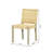 Farmhouse Modern Dining Chairs Set Of 2-Solid Wood Rattan Backrest  Indoor/Outdoor Versatility-833878406