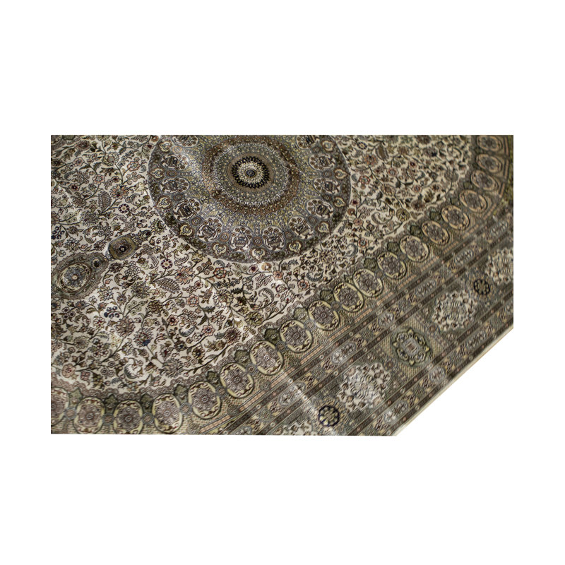 Hand Woven Silk Oriental Area Rug