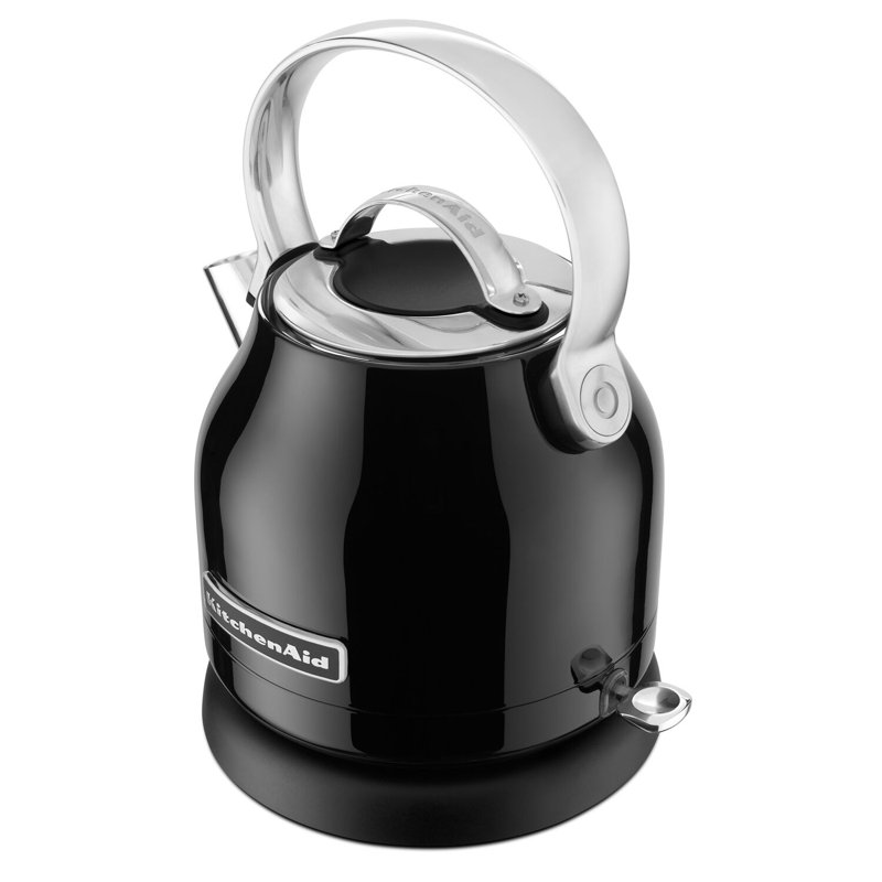 Bouilloire électrique 1,25 L KitchenAid en noir onyx KitchenAid, Noir onyx