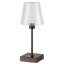 Lampe de table en bronze huilé 12,5 po Zuria-1253255369