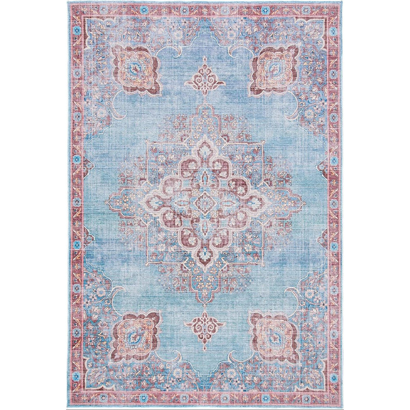 Serapi Performance Machine Washable Oriental Rug, Rectangle 5'3" x 7'6"