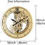 Horloge murale industrielle industrielle Steampunk