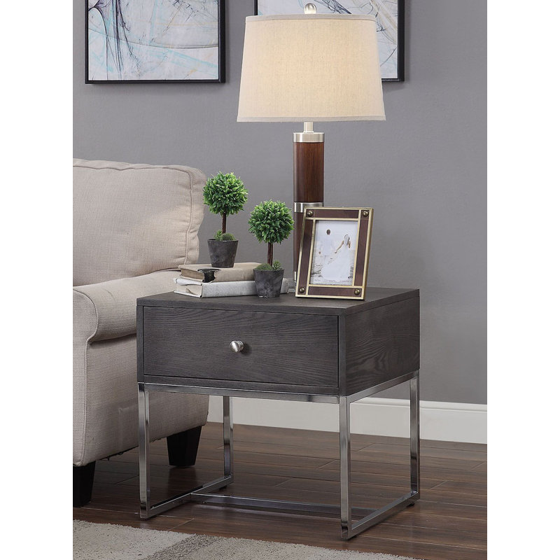 Dimmick End Table with Storage