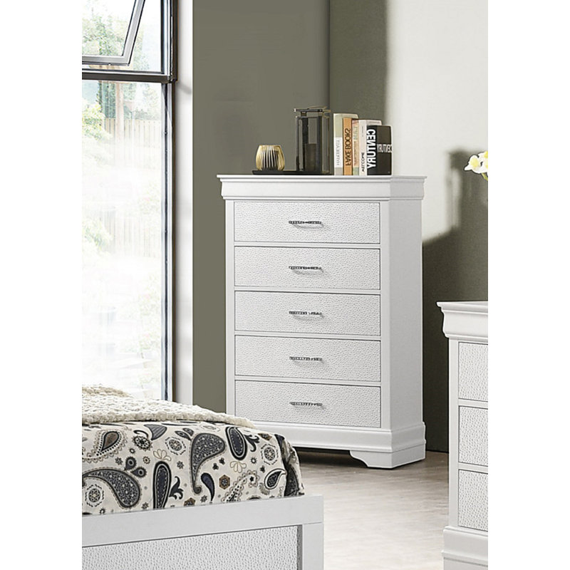 Commode de chambre 5 tiroirs