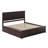 Madison Solid Wood Platform Bed with Matching Footboard & Storage Drawers -96140349-96140350