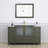 60" Single Bathroom Vanity with Top with Mirror-107174018