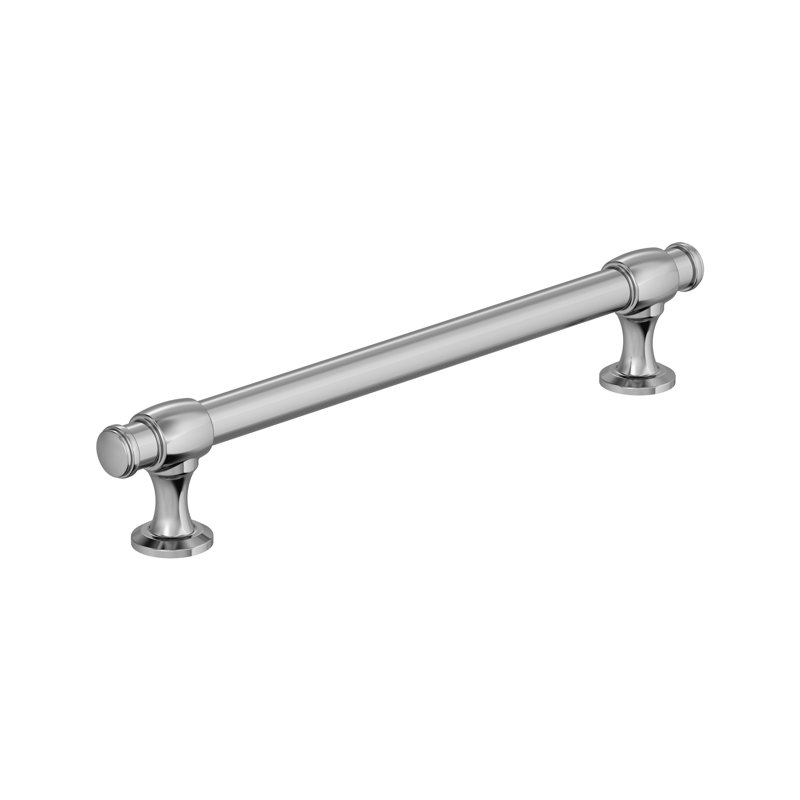 Winsome Cabinet or Furniture Bar Pull, Polished Chrome, 6 5/16"