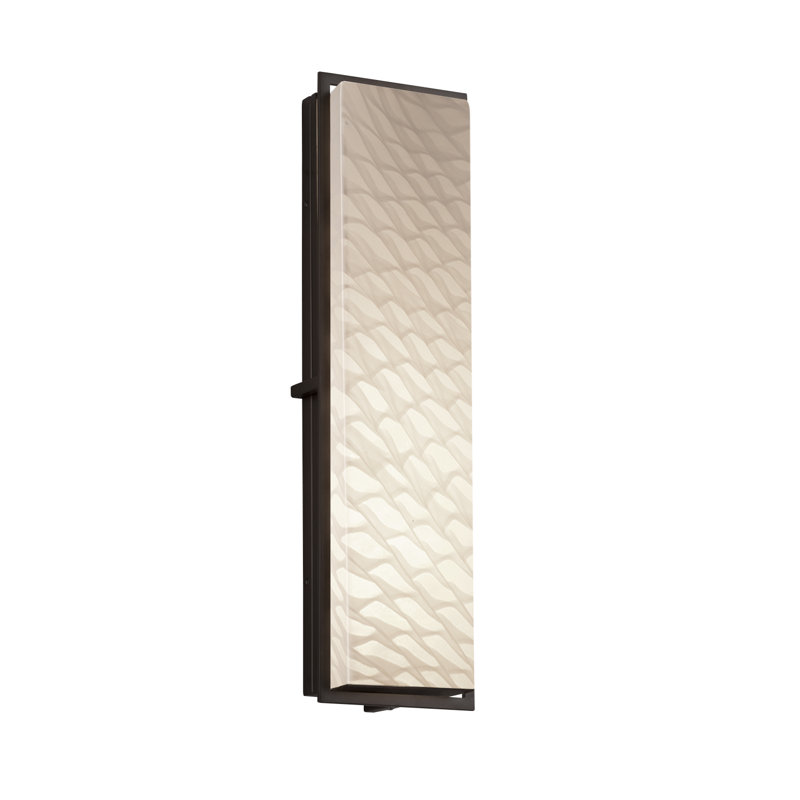 Applique murale à bras Carlotte, Nickel brossé, Verre mercuré