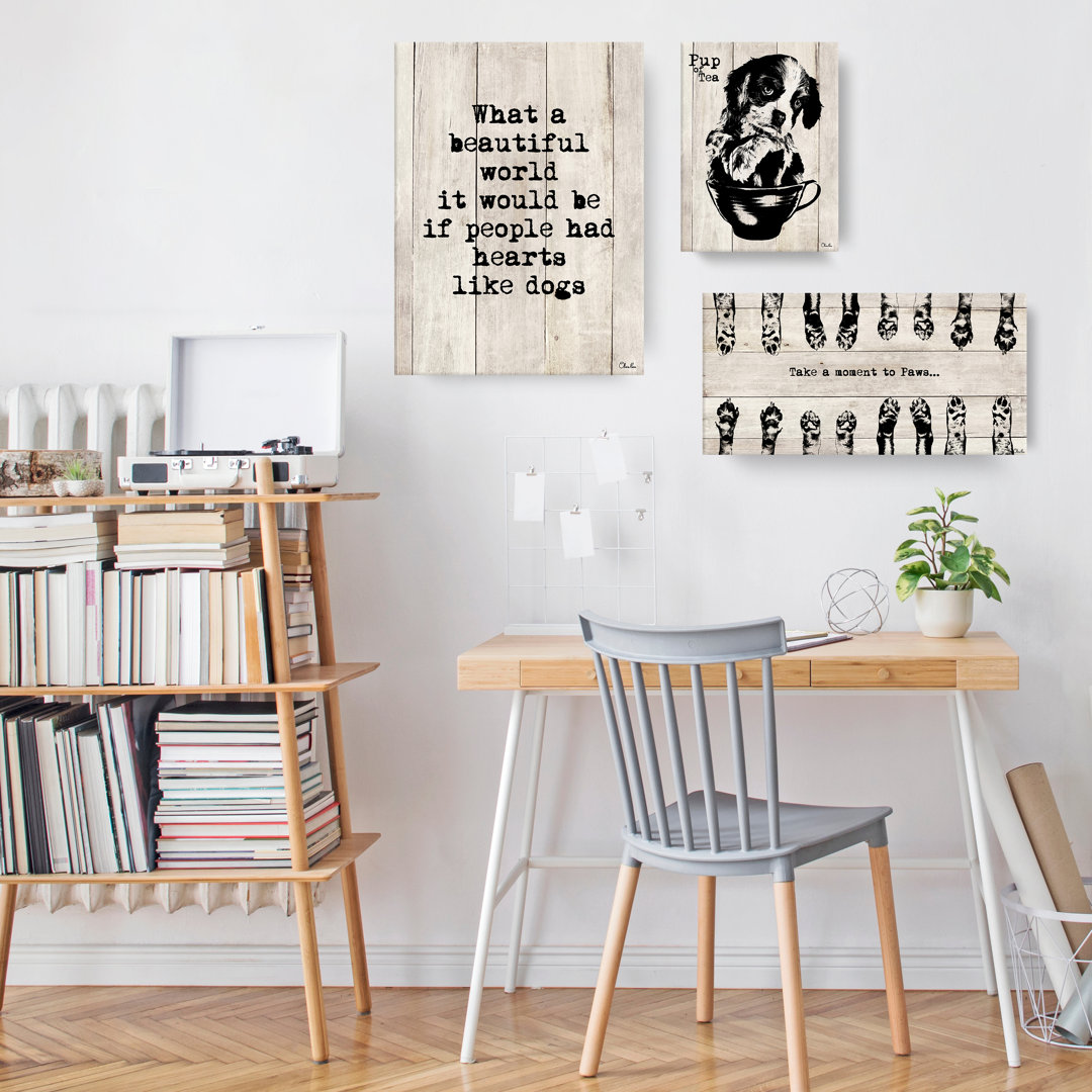 " Dog Beautiful Hearts " Trinx 