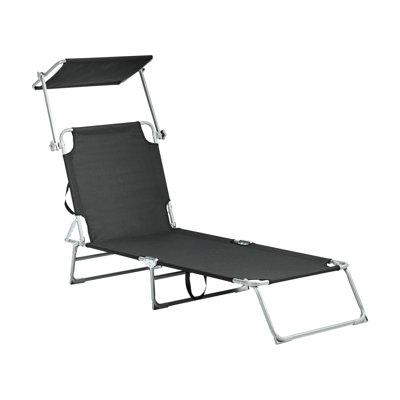 Sun Lounger FOLIGNO Metal