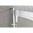 Shower System With Shower Head, Hand Shower, Slide Bar,, Shower Arm, Hose, Valve Trim, And Lever Handles
