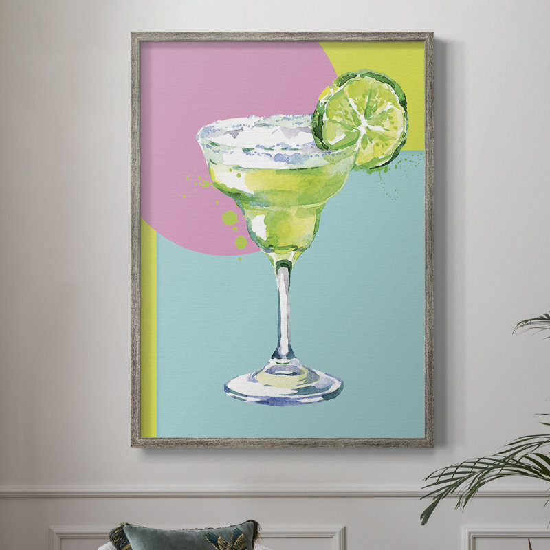 Margarita, reproduction encadrée - bois massif, H 30 po x l 24 po