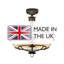 Augill Glass Semi Flush Mount