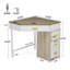 Bureau en coin avec 4 tiroirs-88700180