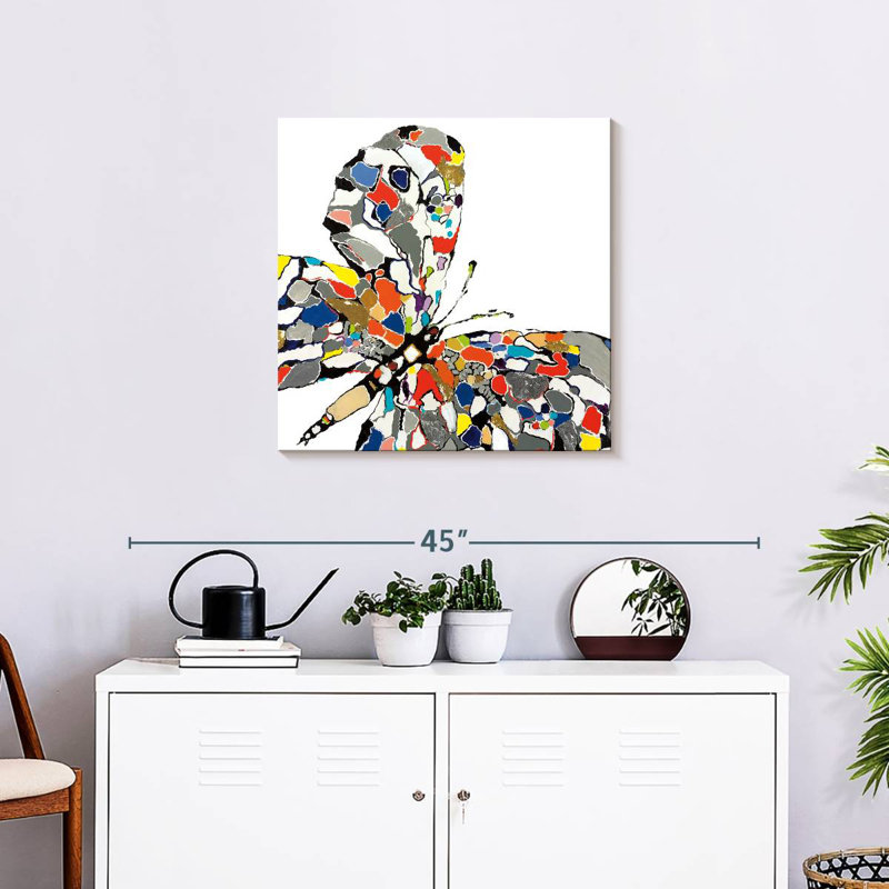 Crowle Papillon, 24" H x 24" W