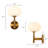 Ulah Dimmable Armed Wall Sconce-2000249357