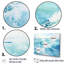 Blue Ocean In Motion Scenery III - Ensemble de décorations murales océan-107766241-107766243