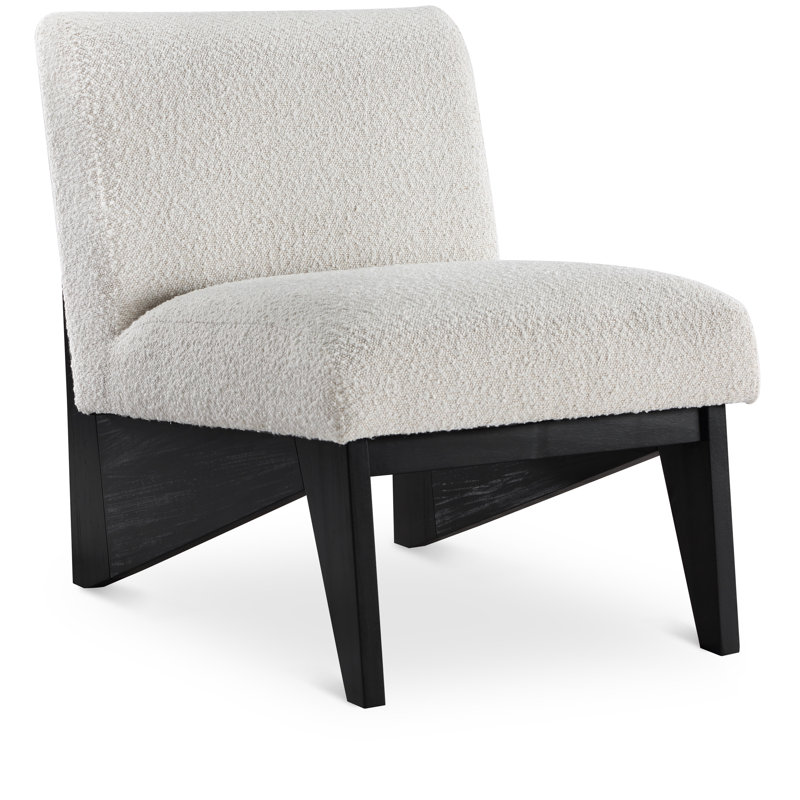 Hing Upholstered Side Chair, Black
