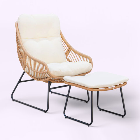 Chaise d'extérieur certifiée Wayfair.