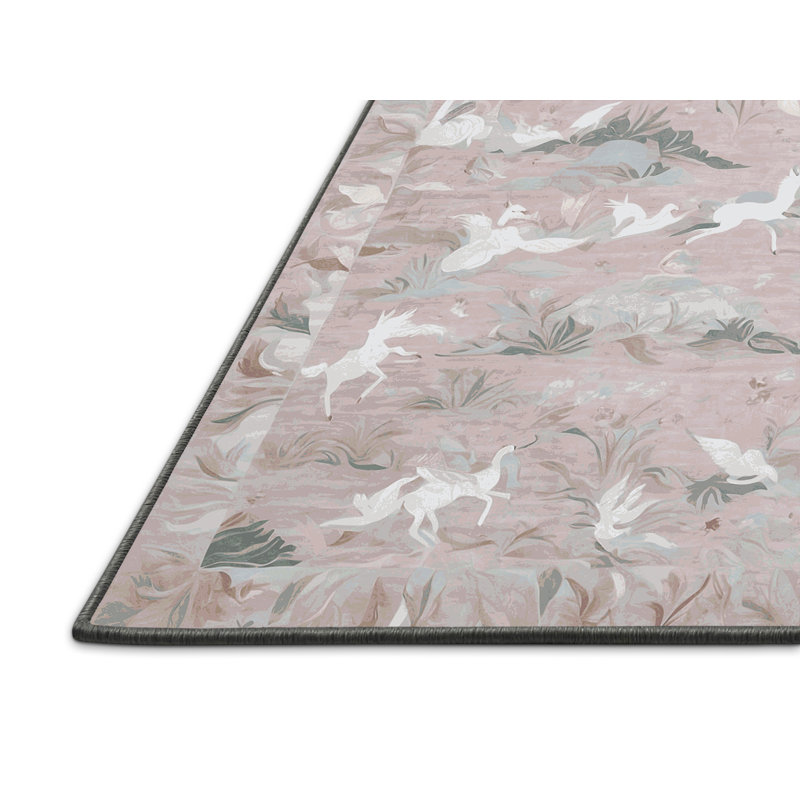 Silky Soft Plush Gray Area Rug, Round 3'