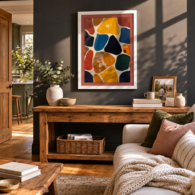 Mosaic Fragments Geometric - Print