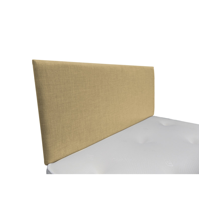 Upholstered Headboard, Naples, Ivory, 120cm H x 62cm W