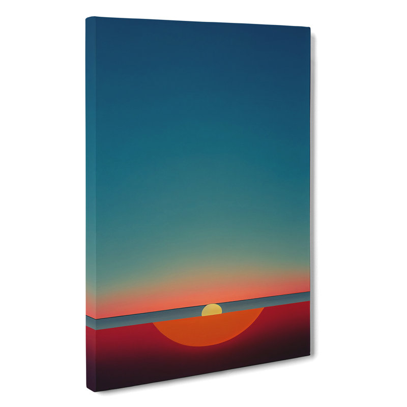Unusual Sunset - Wrapped Canvas, 76cm H x 50cm W x 3cm D