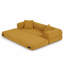 Grand canapé-lit convertible 3-en-1 grand lit, sans lit, futon, canapé-lit pliable avec poches de rangement, compression dans une boîte-2104182606