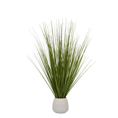 29'' Faux Foliage Grass in Ceramic Pot