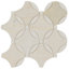 Selene Oro Camira 10 in. x 10 in. Polished Marble Mosaic Floor and Wall Tile