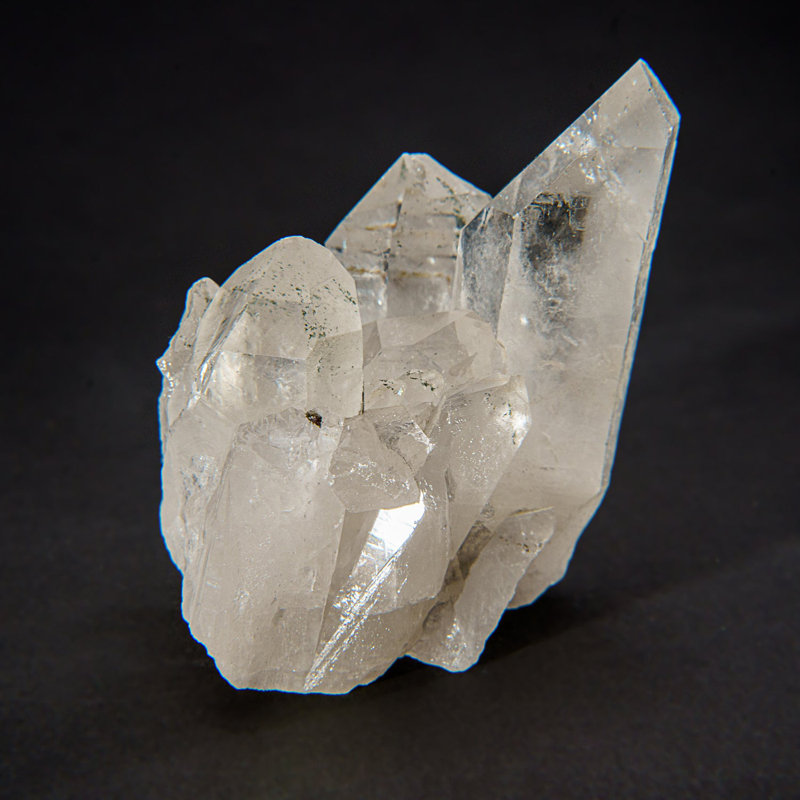 Genuine Clear Quartz Crystal Cluster Point from Brazil (12.35 Lbs)