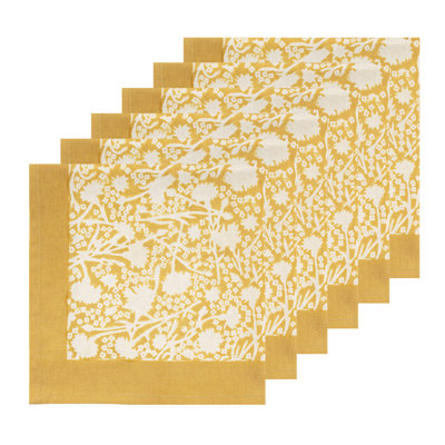 Meadows 100% Cotton Square Napkins