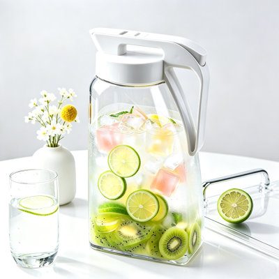 Asvel 105oz Leakproof Fridge Door Water Pitcher