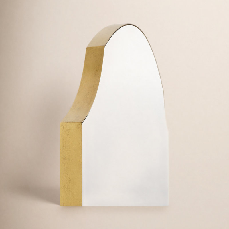 Miroir Galey Alix x Livabliss Landon, Doré, 38 po x 52 po