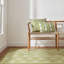 Button Olive Hand Micro Hooked Wool Rug-2087680546